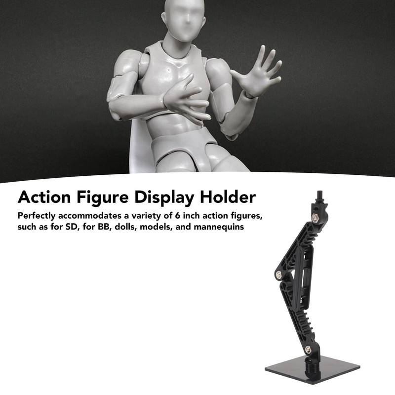 10 Pcs Action Figure Display Holder High Stability Doll Model