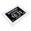 10 Inch Digital Calendar Clock 8 Languages Auto Dimming Electronic