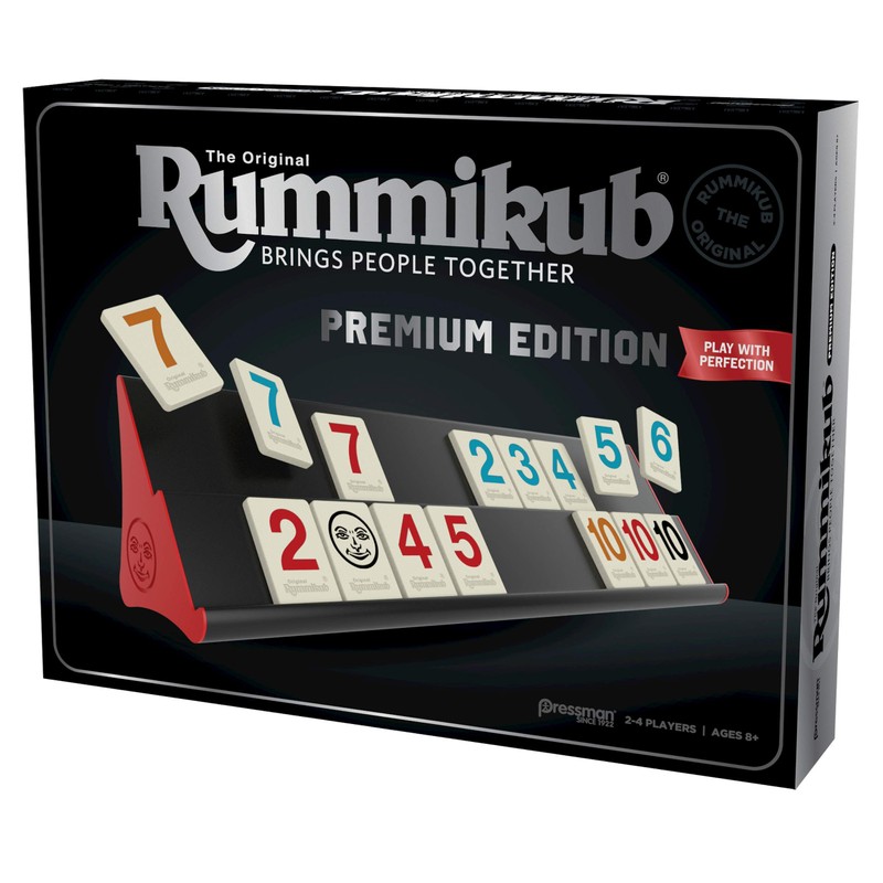 Rummikub Premium Edition by Pressman - Features Racks - Large