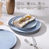 Herogo 6-Piece Stoneware Dinner Plates Set, 10.43" Ceramic Round Plate
