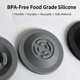 4 Pack 54mm Espresso Backflush Cleaning Disc Compatible with Breville Espresso Machines BES870XL BES878BSS BES880 BES840XL BES810BSS, Food Grade Silicone Backflush Insert Cleaning Tool