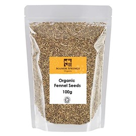 Organic Fennel Seeds 100g by Manor Springs Organic