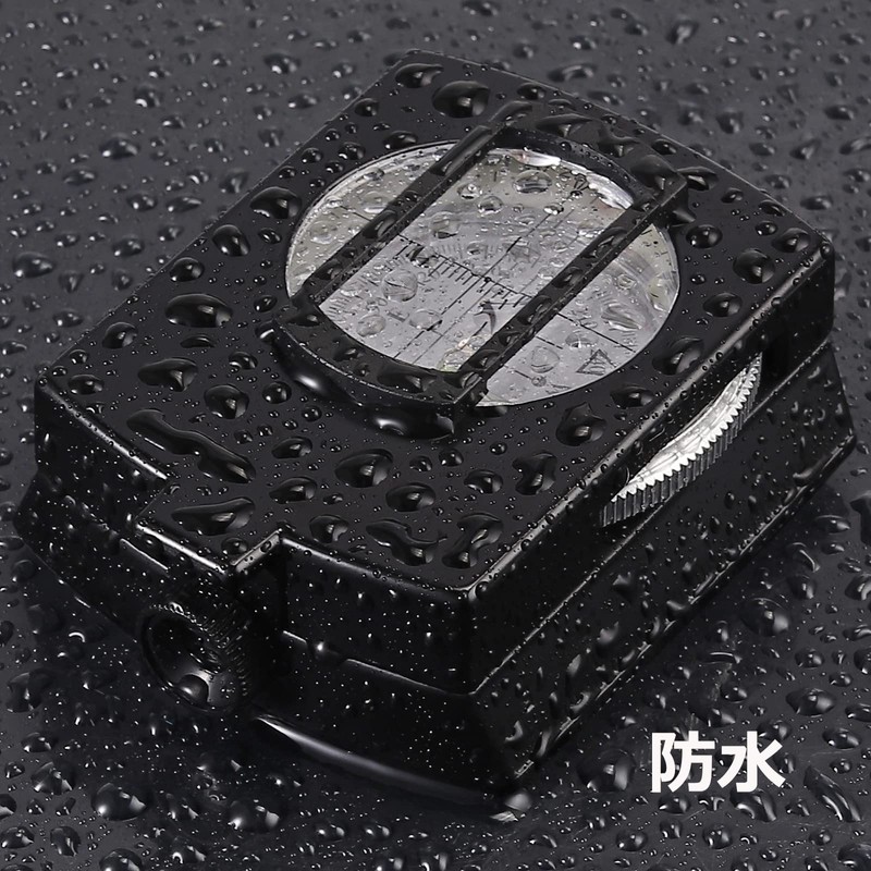 GETLITOOL Compass Professional Multi-functional Compass High Precision Compass Foldable Compass