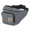 Carhartt Adjustable Waist, Durable, Water Resistant Hip Pack, Gray, One