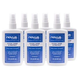 NOVUS 7020 | Plastic Clean & Shine #1 | 8 Ounce Bottle | Pack of 6