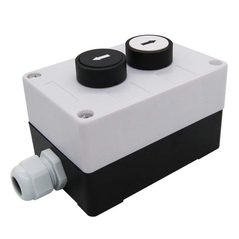 mxuteuk 1 NO Black 1 NO White momentary Switch Control