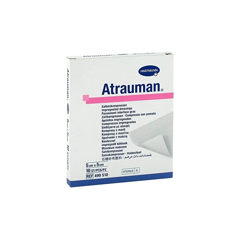Atrauman Sterile Dressings 5 x 5 cm Pack of 10