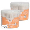 Comet sanitary paper swabs, 300 pack, 10 pcs / 코멧 위생 종이 면봉, 300개입, 10개