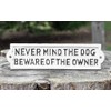 Prodbuy 22cm Cast Iron Never Mind The Dog Beware of