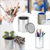 QWORK 6 Pack 1 Quart Metal Paint Cans with Lids