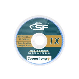 SF Clear Fluorocarbon Fly Fishing Tippet Material Line Leaders and Tippet 30M 1X 1PCS