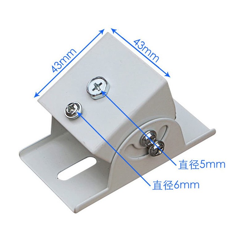 AKNPMHT Security Camera Housing, Bracket, Angle Adjustment Bracket, Steel Iron,