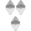 Stephanie Imports - Juego de 3 espejos compactos de doble