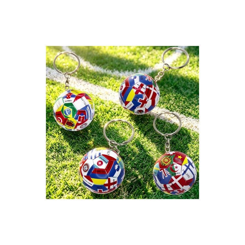 Premium World Cup Soccer Keychain - Perfect Gift for Fans