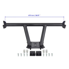 RZR Spare Tire Mount, kemimoto RZR Spare Tire Rack with Black Powder Coated Compatible with 2014-2022 Polaris RZR XP 1000/4 1000 /Turbo (UP TO 30" TIRE) 2879464
