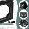 Corner Bracket, 9 Piece Angle Bracket, 10 Piece Set 20x20x17mm