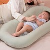 Baby Lounger 0-12 Months, Soft Cotton Bionic Design Infant Baby