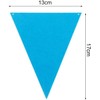48Pcs Rainbow Pennant Banner, BetterJonny 4 Pack Felt Fabric Flags