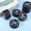 BOXOB 8pcs Ice Hockey Pucks, Soft Foam Ice Hockey Balls