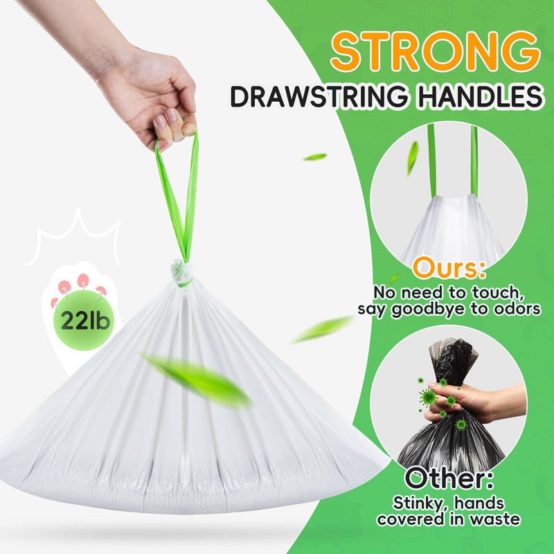 60 Pack Cat Litter Box Liners for Meo Want SC01,