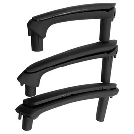 Interior Door Handle Grab Cover Armrest Bracket, MACHSWON Inner Inside Door Pull Handle Trim, 3B4867372/3B0867180A, 2001-2005 Compatible with Passat B5.5