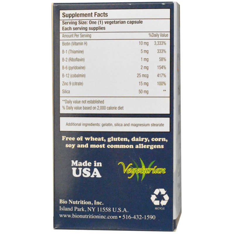 Healthy Hair with Biotin 60 Veg Caps - 10mg