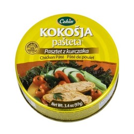 Cekin Cekin Chicken Pate Kokosja Pasteta Pack of 3