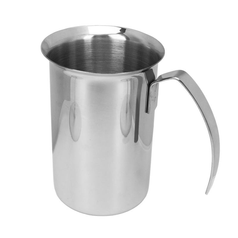 Coffee Frother Double Layer Versatile Manual Stainless Steel Milk Foamer