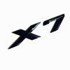 MCK Auto - X7 Black Glossy Boot Logo Rear Badge