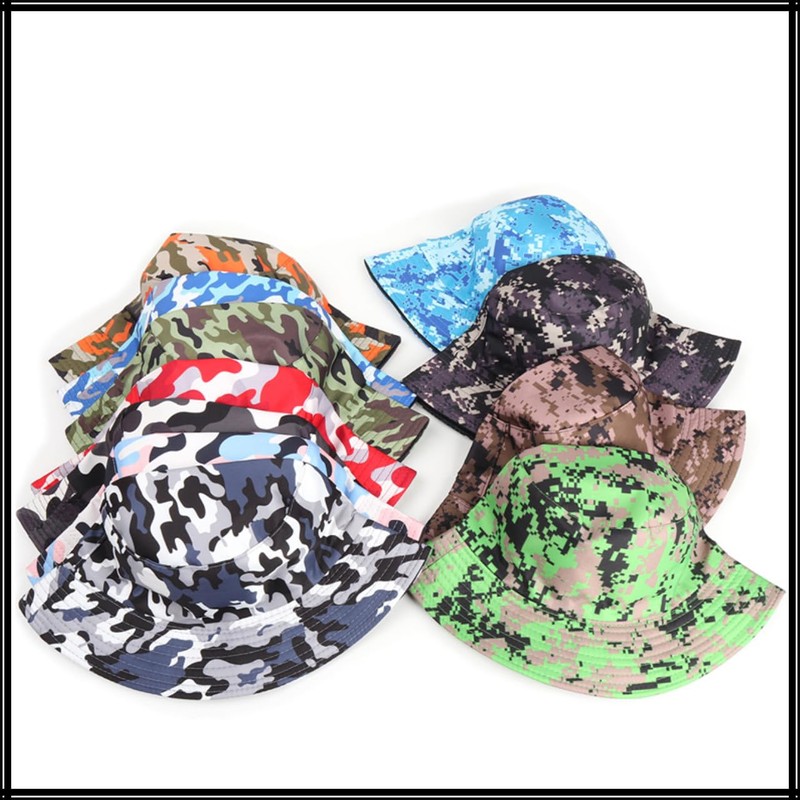 White Fang CZ528 Hat, Bakaiha, Camouflage Pattern, Digital, Reversible Hat,