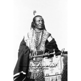Chief Red Fox PHOTO Crazy Horse Nephew Buffalo Bill Wild West Show Indian