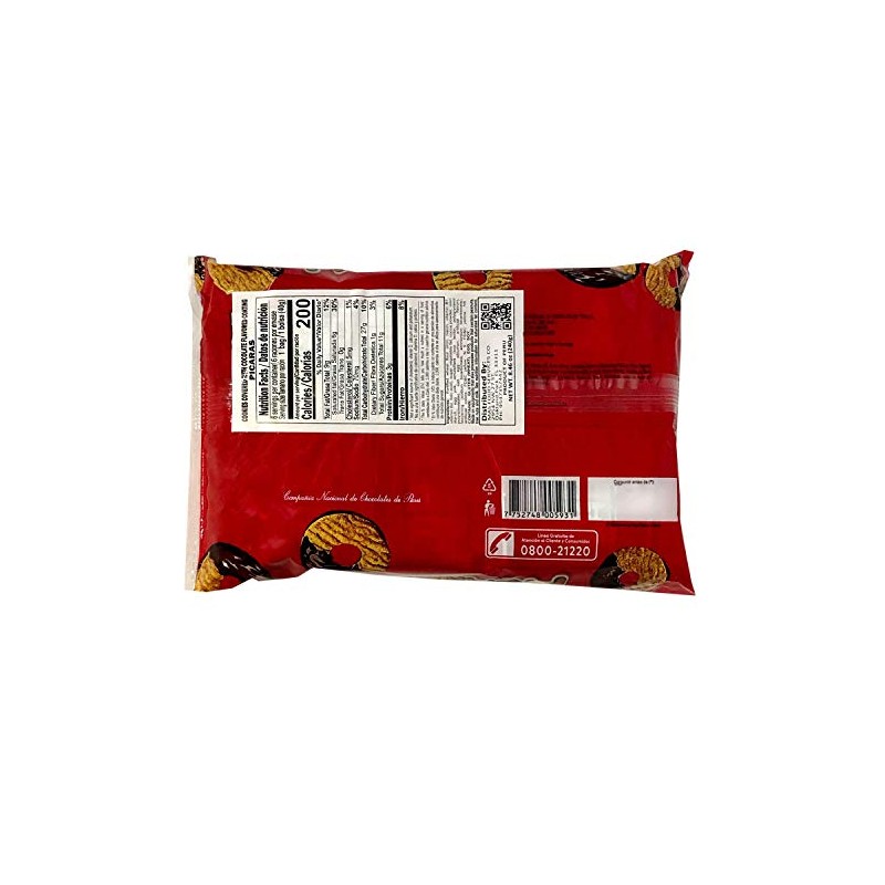 PICARAS Galletas Peruanas Bañadas en Chocolate 6 units x 40