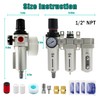 1/2" Npt Industrial Grade 3 Stage Air Drying System