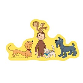 Curious George Sticker (George & Friends) CG-SE011