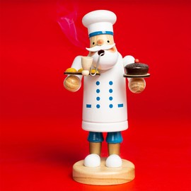 Sikora RM-A Wooden Incense Smoker 3 Sizes Various Designs A34 White Bakers Height in cm Height Approx. 19.5 cm