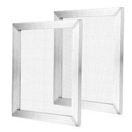 LDHHYH 2PCS Aluminium Screen Printing Frame, Screen Printing Kit, Silk Screen Frame with 110 Mesh for Ink Transfer Textile Printing DIY Printing