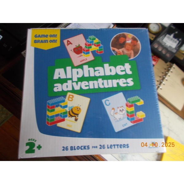 Unknown Alphabet Adventures Game for Toddlers 2+ - Includes 26