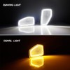 KENRTIR Clear Lens Dual Color Amber/White Front Fender Side Marker