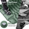Self-Inflating Sleeping Mat, Ultralight Camping Inflatable Mattress with Foot Press