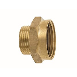 Wassertechnik 571831 Brass Threaded Nipple IG 1.9 cm (3/4 inch) x AG 1.9 cm (3/4 inch) Adapter