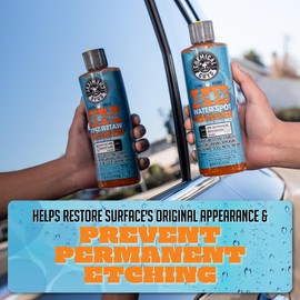 Chemical Guys Heavy Duty Water Spot Remover Gel for Paint, Glass, and Metal - Mineral and Water Spot Remover for Cars, Trucks, Motorcycles, RVs & More - 16 oz