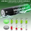18650 Rechargeable Battery 9900mAh Large Capacity 3.7Volt Li-ion Batteries for