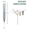 Rotary Airer Cover Waterproof Universal Fit with Zip Washing Line