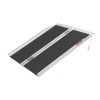 Anwenwen Wheelchair Ramp 5FT, Aluminum Portable Handicap Ramp, Threshold ramps