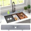 Silicone Faucet Splash Guard & Sink Drain Mat - Kitchen