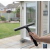 1pc Shower Squeegee Cleaner Durable Silicone Blade for Water Removal