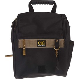 CLC Custom Leathercraft 1509 Zippered Professional Electricians Tool Pouch, 21 Pocket , Black