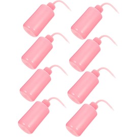 Botella Exprimible Limpieza Pestañas 8 Piezas 250 Ml Botella Boca Curva Abs Segura Profesional Maquillaje Cuidado Personal Uso Doméstico