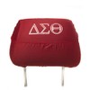 Delta Sigma Theta Red CAR SEAT Headrest Cover