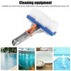 5.5in Pool Brush Portable Nylon Swimming Pool Wall Floor Cleaning